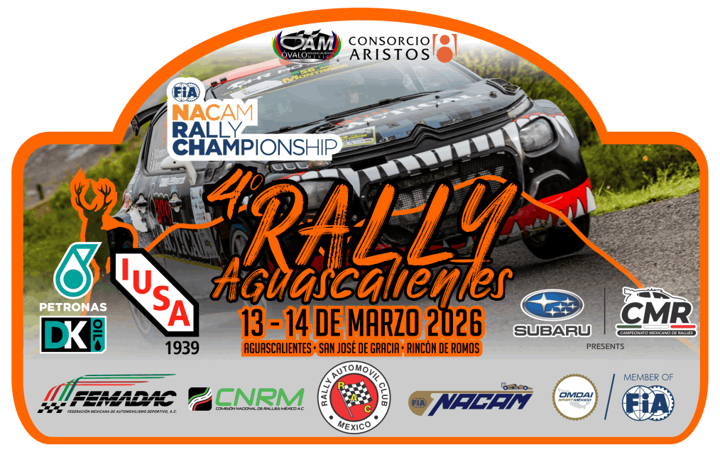 Rally Aguascalientes NACAM 2026